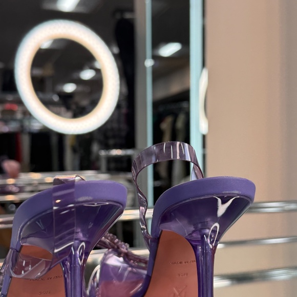 Amina Muaddi Slingbacks - Picture 3 of 4